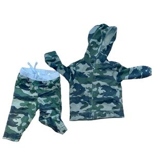 Old Navy Camouflage Pants and Hoodie